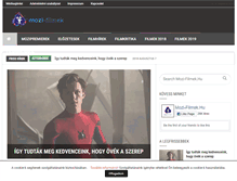 Tablet Screenshot of mozi-filmek.hu